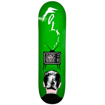 Folklore - TV Fibretech Lite Green 8.0 Skateboard Deck.