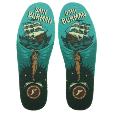 Footprint - King Foam Flat High 7mm Insoles Dane Burman Atlas.