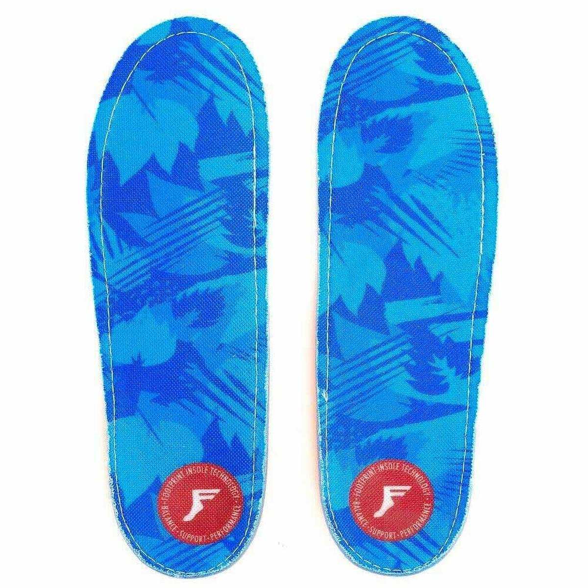 Footprint kingfoam orthotic low blue camo front insoles