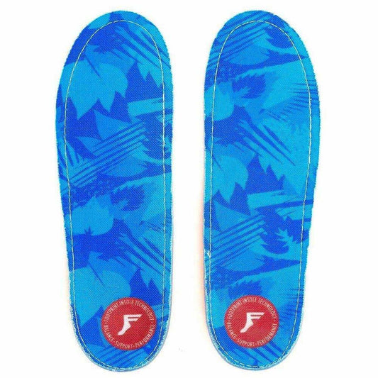 Footprint kingfoam orthotic low blue camo front insoles