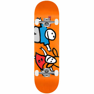 Foundation Whipper Snapper Orange 7.38 Complete Skateboard