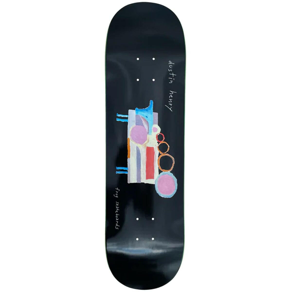 Frog - Dustin Henry Painted Cow 8.25 Skateboard Deck.