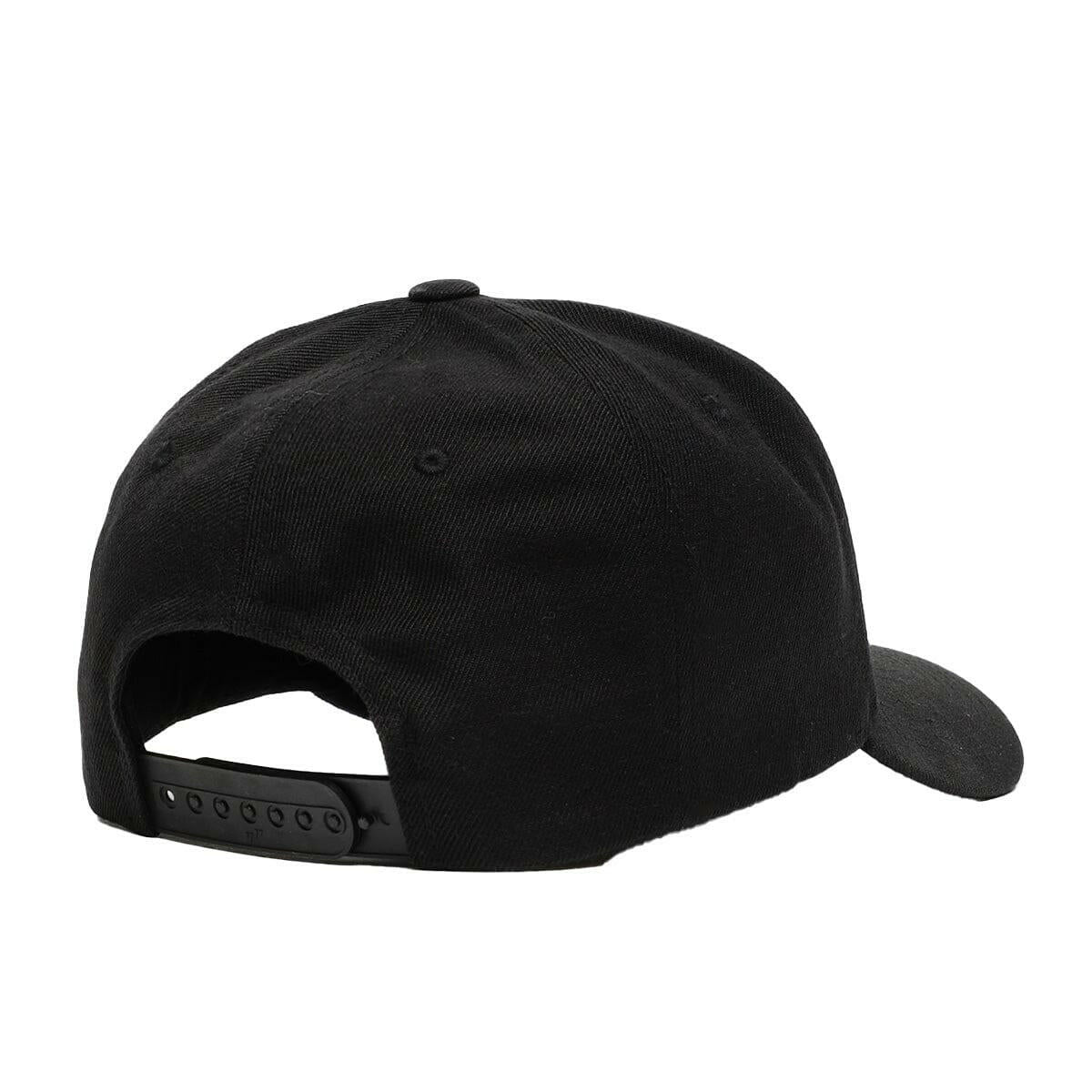Fucking Awesome - 3 Spiral Embroidered Snapback Black.