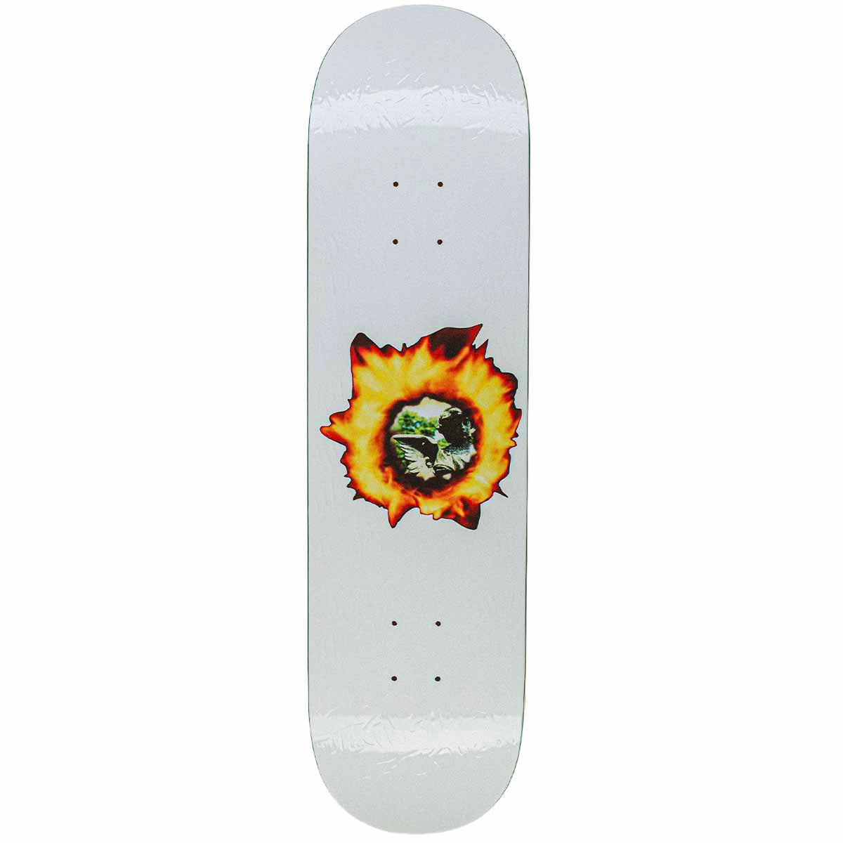 Fucking Awesome Angel Burn White 8.5 Skateboard Deck