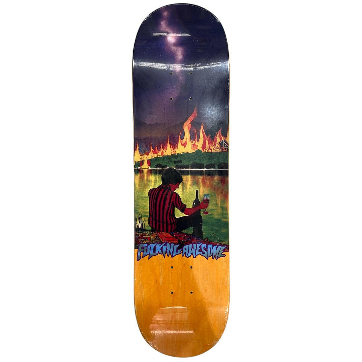 Fucking Awesome - Curren Caples Remember To Forget 8.25 Skateboard Deck.