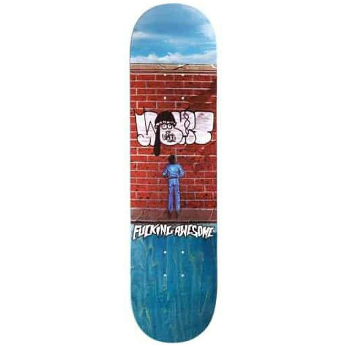 Fucking Awesome - Jason Dill Wanto Crime Face 8.18 Skateboard Deck.