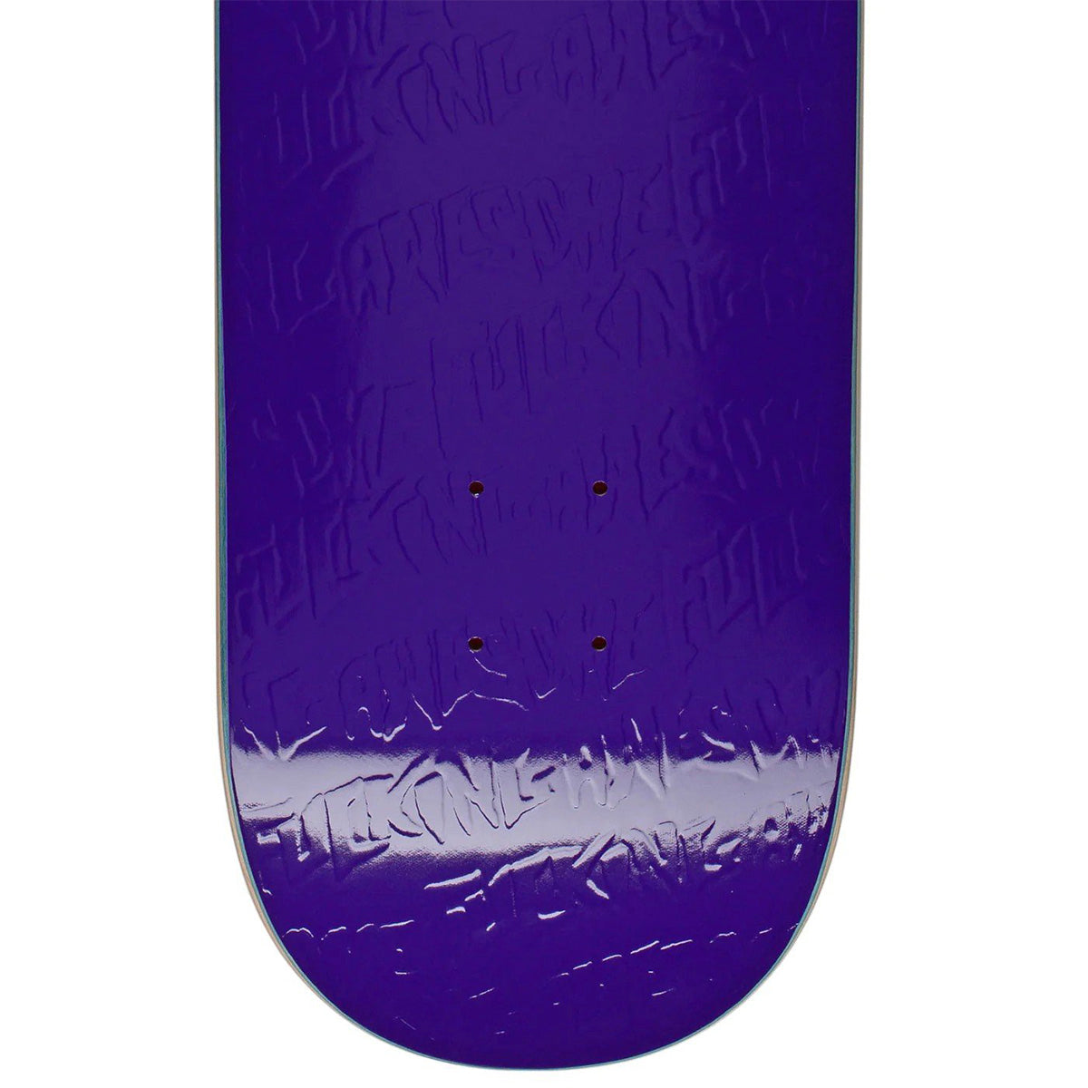 Fucking Awesome - Phantom Purple Embossed 8.5 Skateboard Deck.