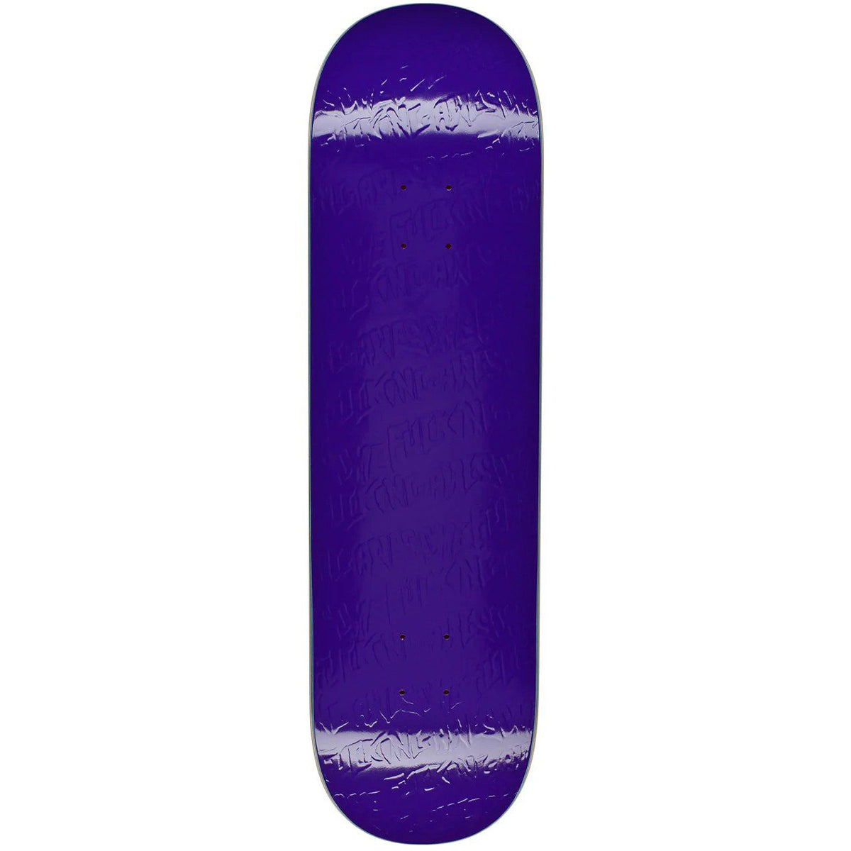 Fucking Awesome - Phantom Purple Embossed 8.5 Skateboard Deck.