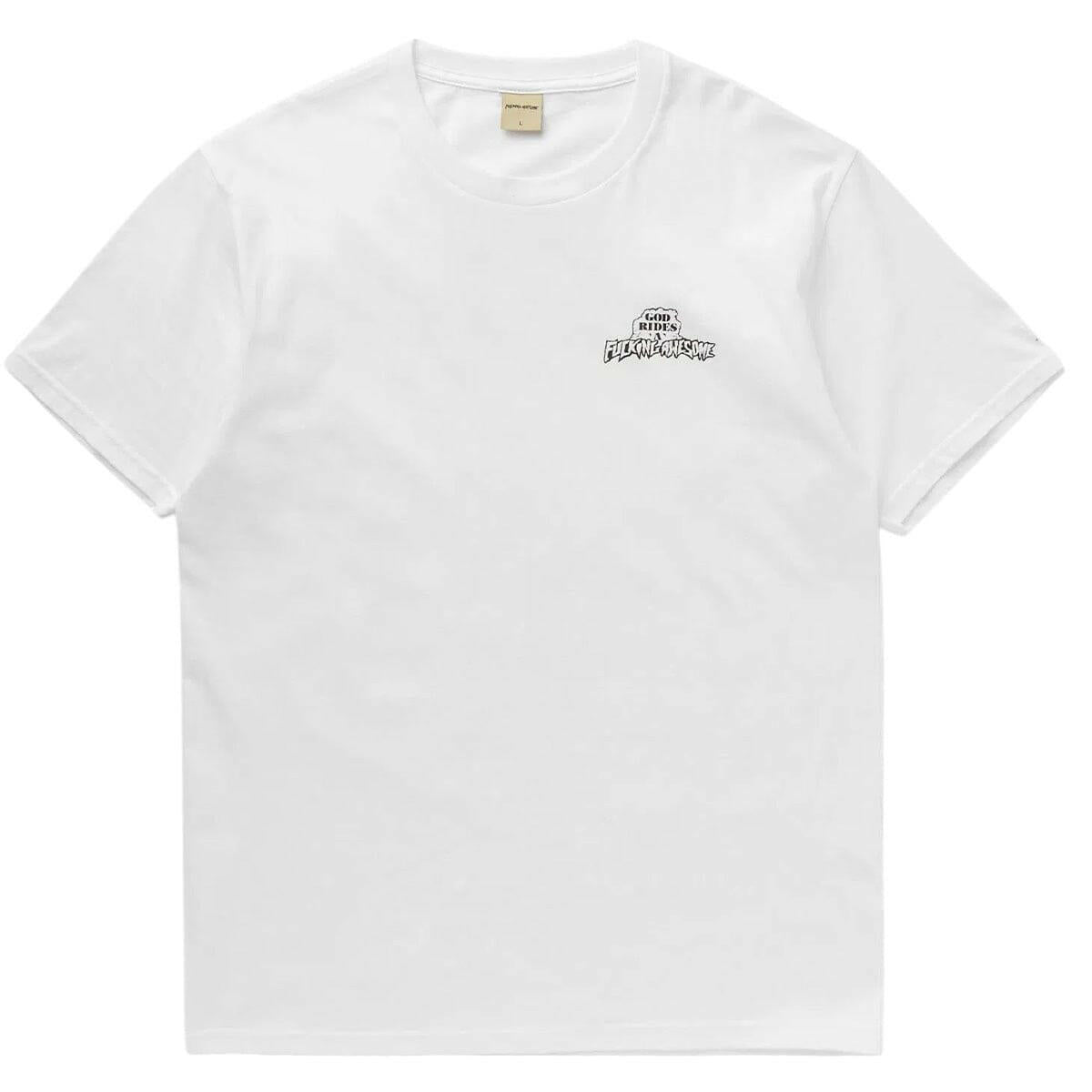 Fucking Awesome - God Rides FA Tee White.
