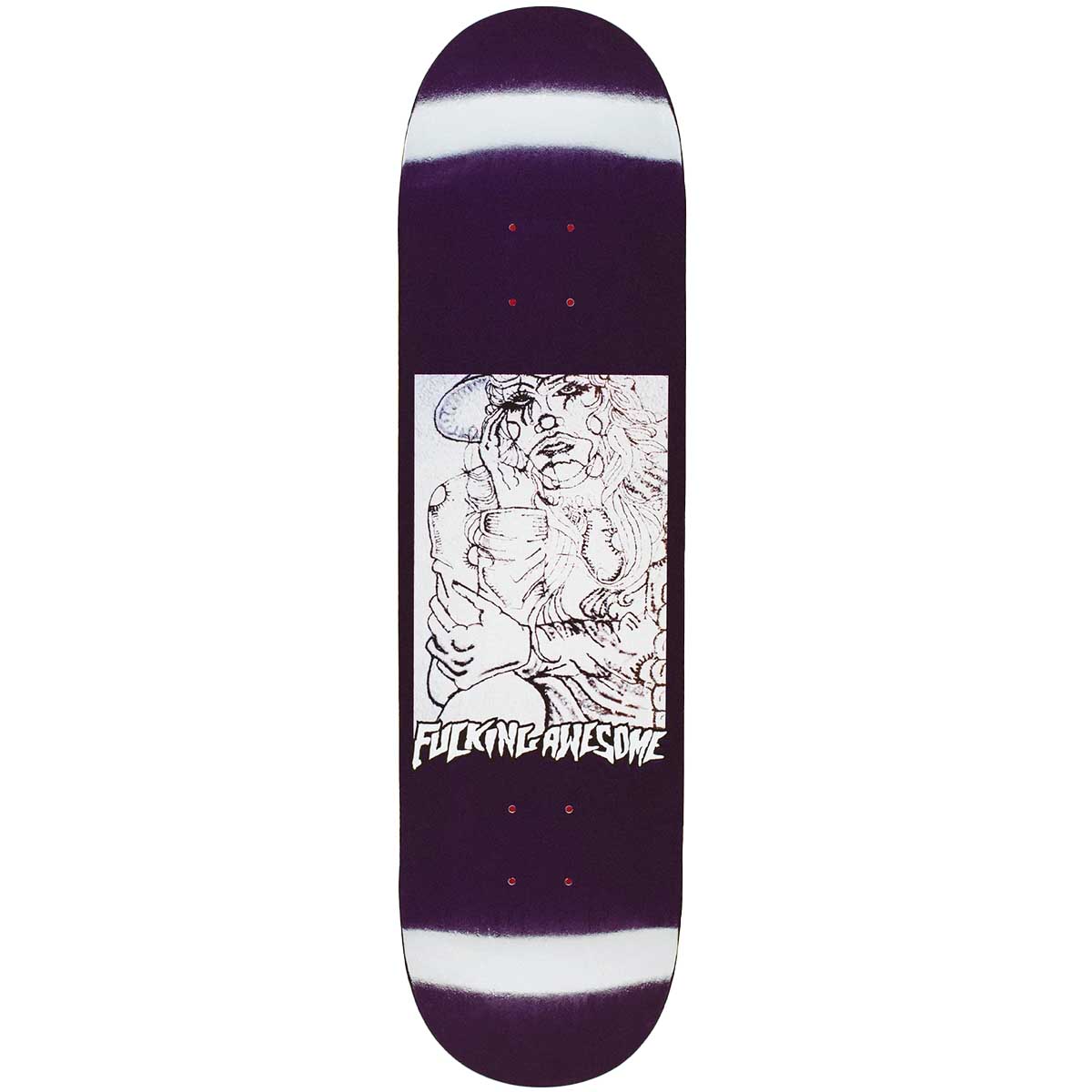 Fucking Awesome Louie Lopez Mural Twin 8.38 Skateboard Deck