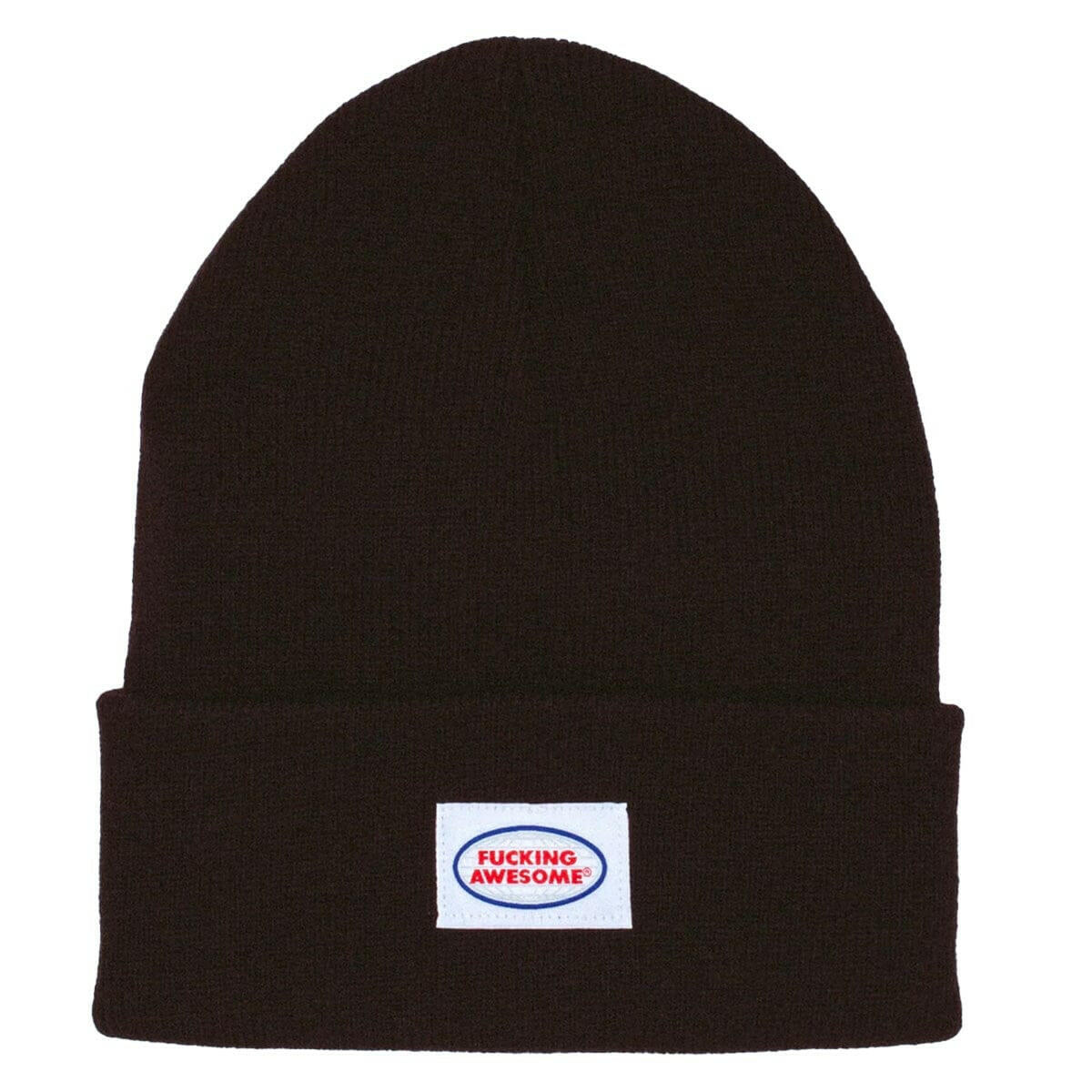 Fucking Awesome - Mechanic Cuff Beanie Black.