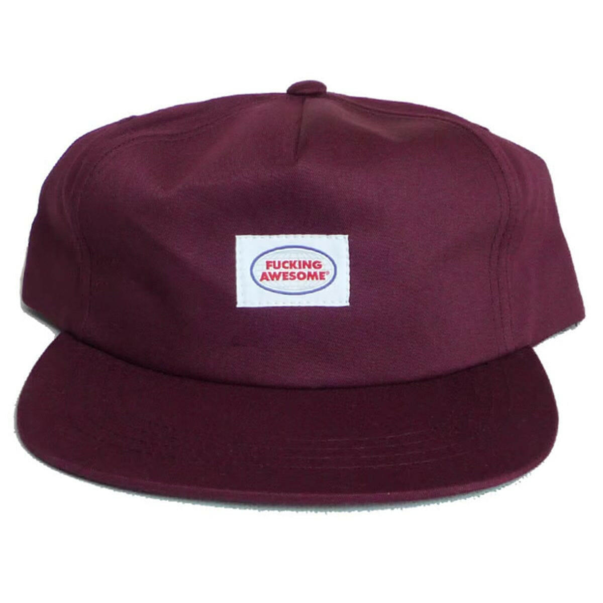 Fucking Awesome - Mechanic Snapback Maroon.