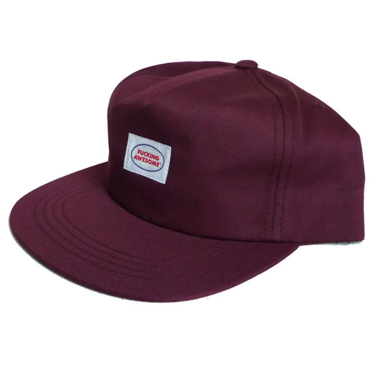 Fucking Awesome - Mechanic Snapback Maroon.