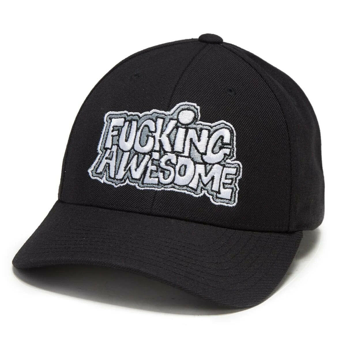 Fucking Awesome - PBS Logo Snapback Black.