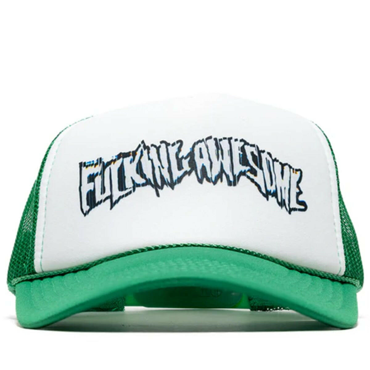 Fucking Awesome - Scanner Warp Stamp Trucker Kelly Green.