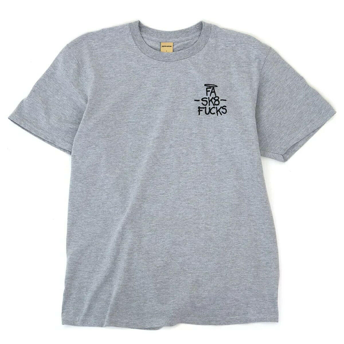 Fucking Awesome - Sk8 Fucks Tee Heather Grey.