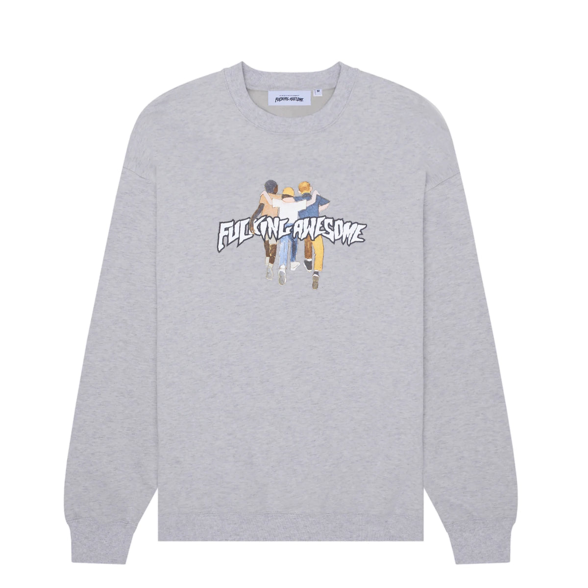 Fucking Awesome The Kids All Right Crewneck Heather Grey