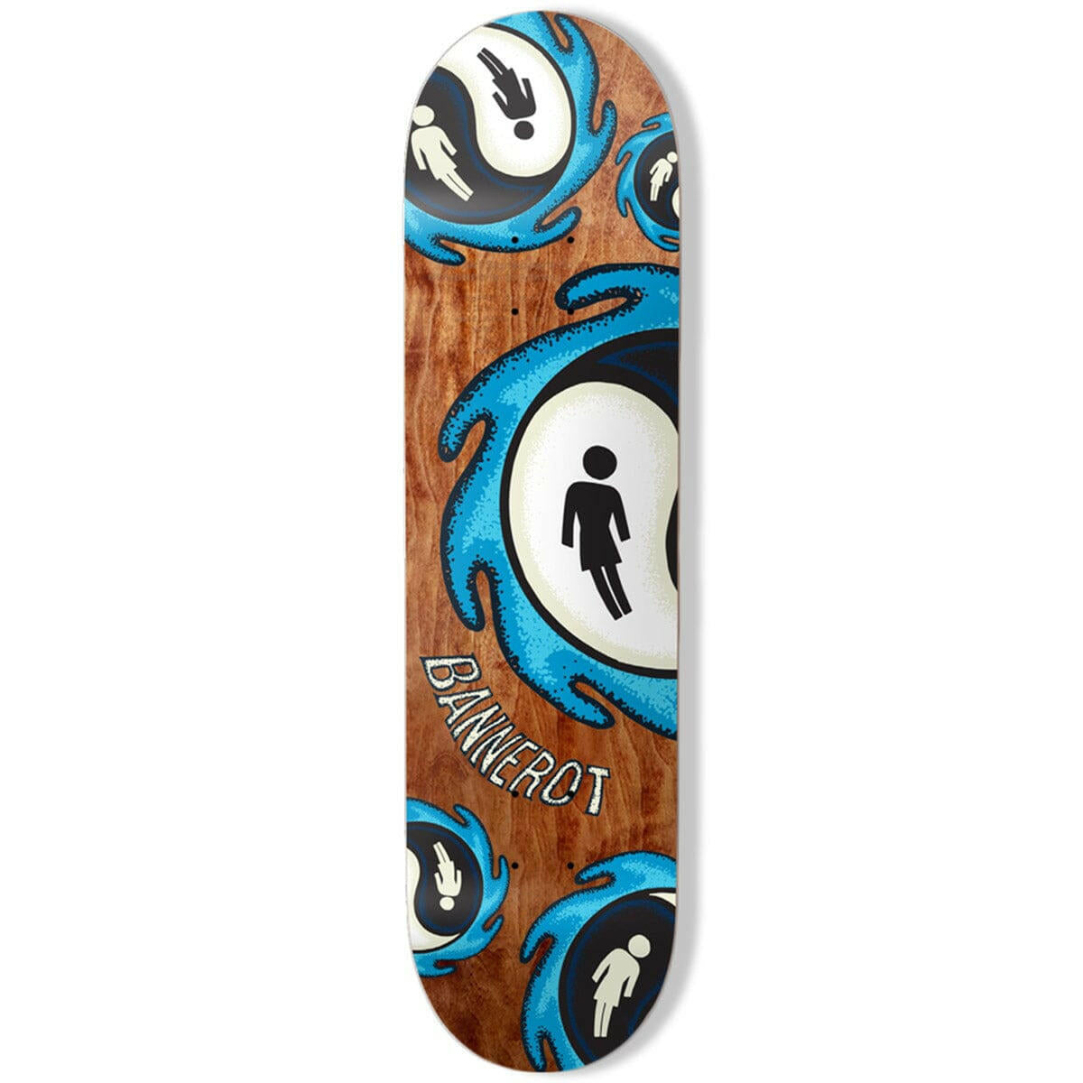 Girl - Simon Bannerot Yin-Yang 8.25 Skateboard Deck.