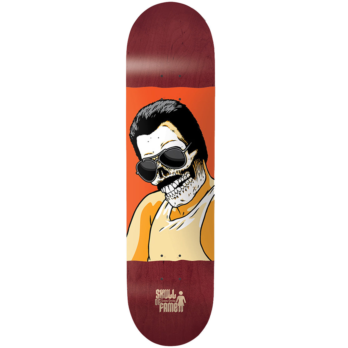 Girl Breana Geering Skull Of Fame Skateboard Deck