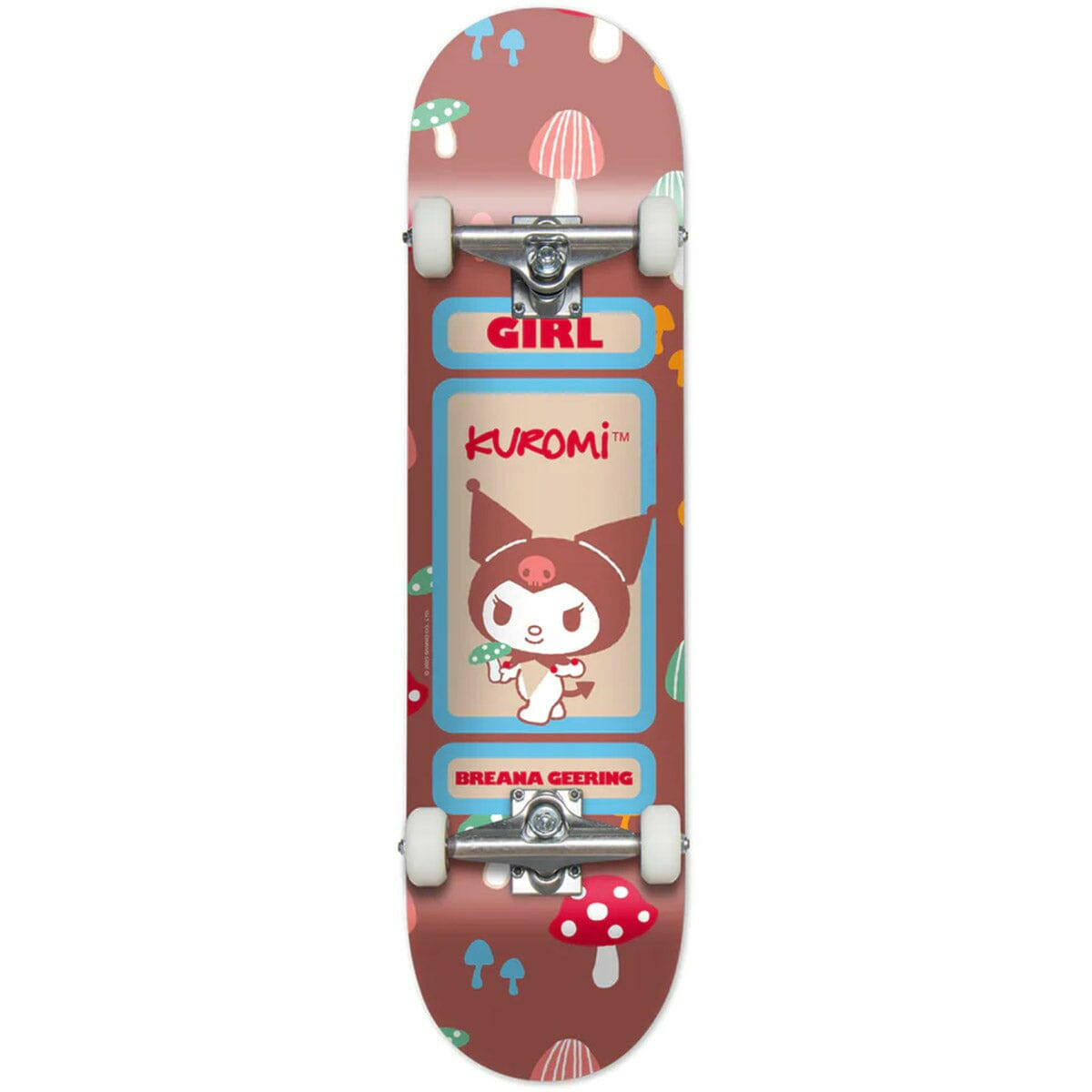 Girl - Breana Geering Hello Kitty Kuromi 7.75 Complete Skateboard.