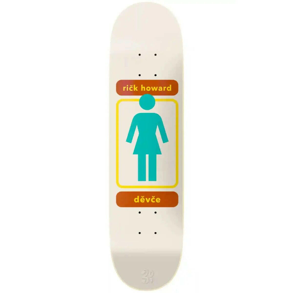 Girl - Rick Howard 93 Til 8.5 Skateboard Deck.