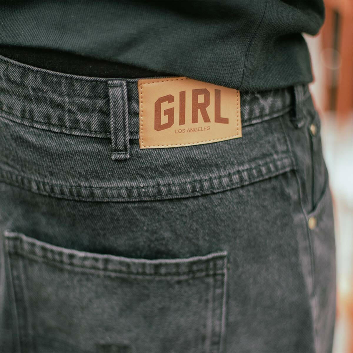 Girl - Girl Jeans Washed Black.