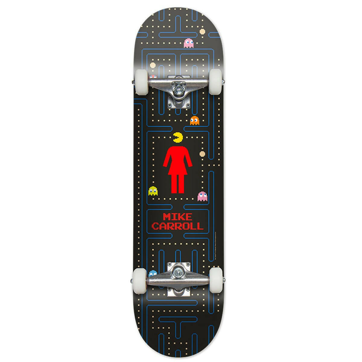 Girl - Mike Carroll Pac-Man 7.75 Complete Skateboard.
