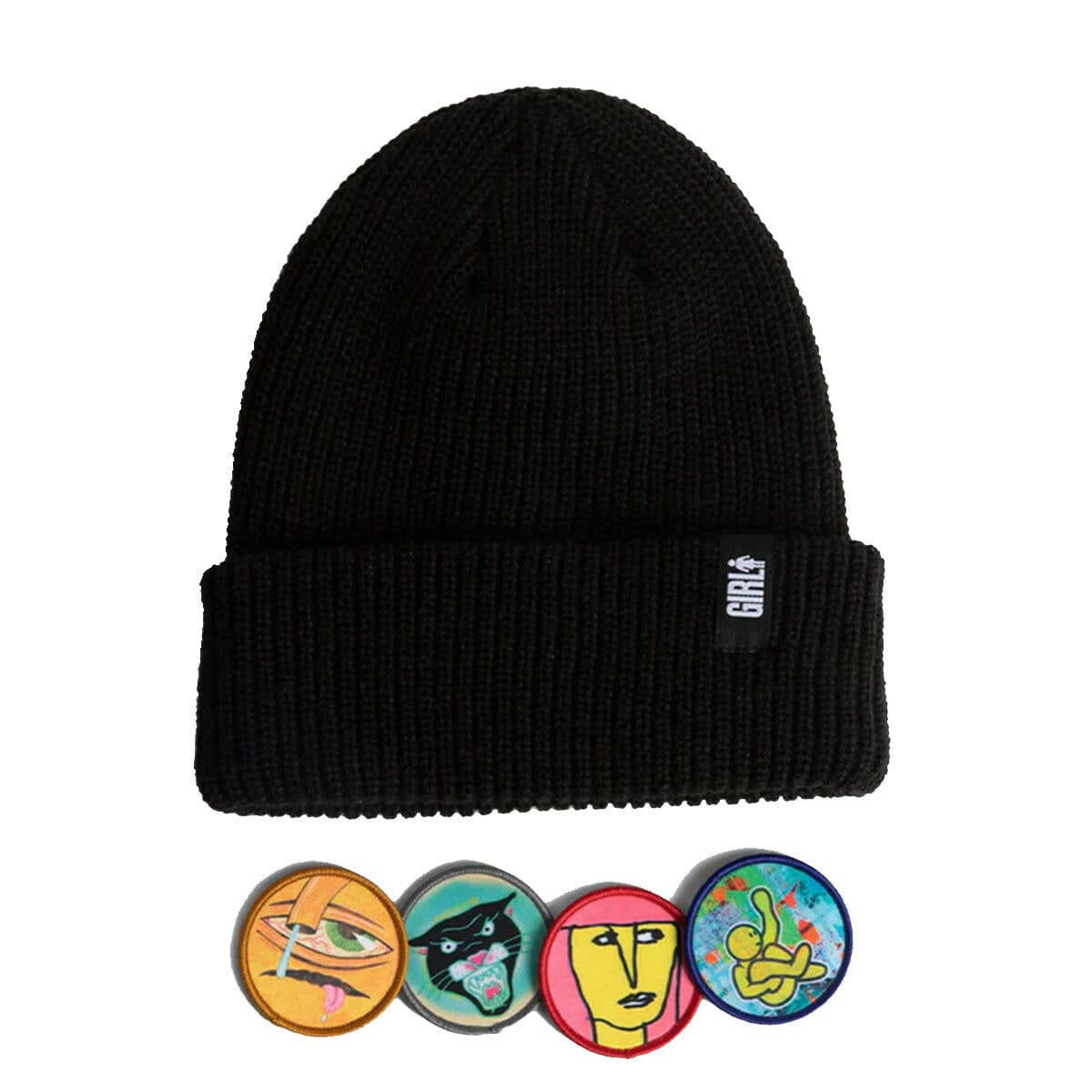 Girl - Modernica Legends Beanie Black.