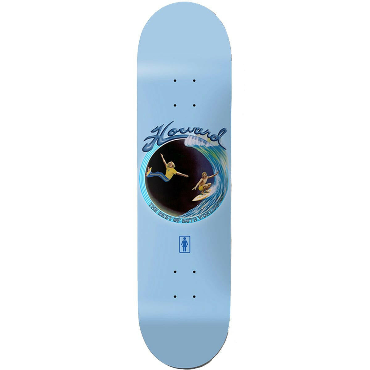 Girl - Rick Howard Best Of Both Worlds Twin 8.25 Skateboard Deck.