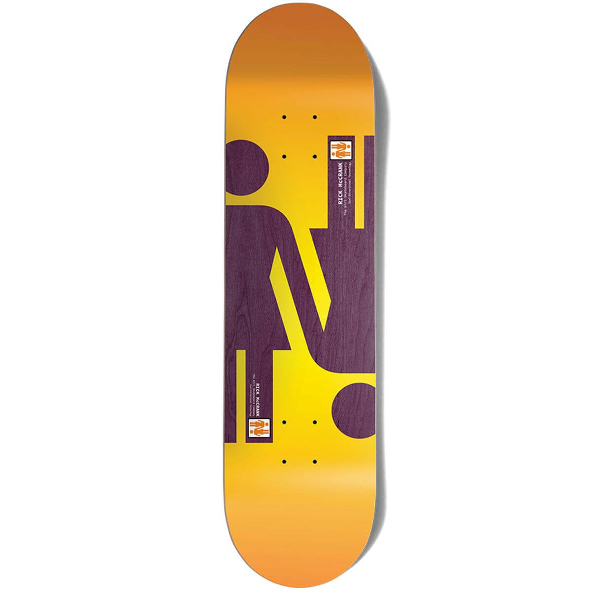Girl - Rick McCrank Dual Directional 8.25 Skateboard Deck.