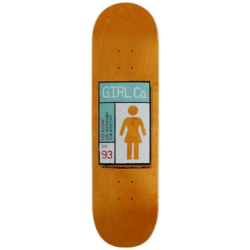 Girl - Rick McCrank Gridbox 8.5 Skateboard Deck.