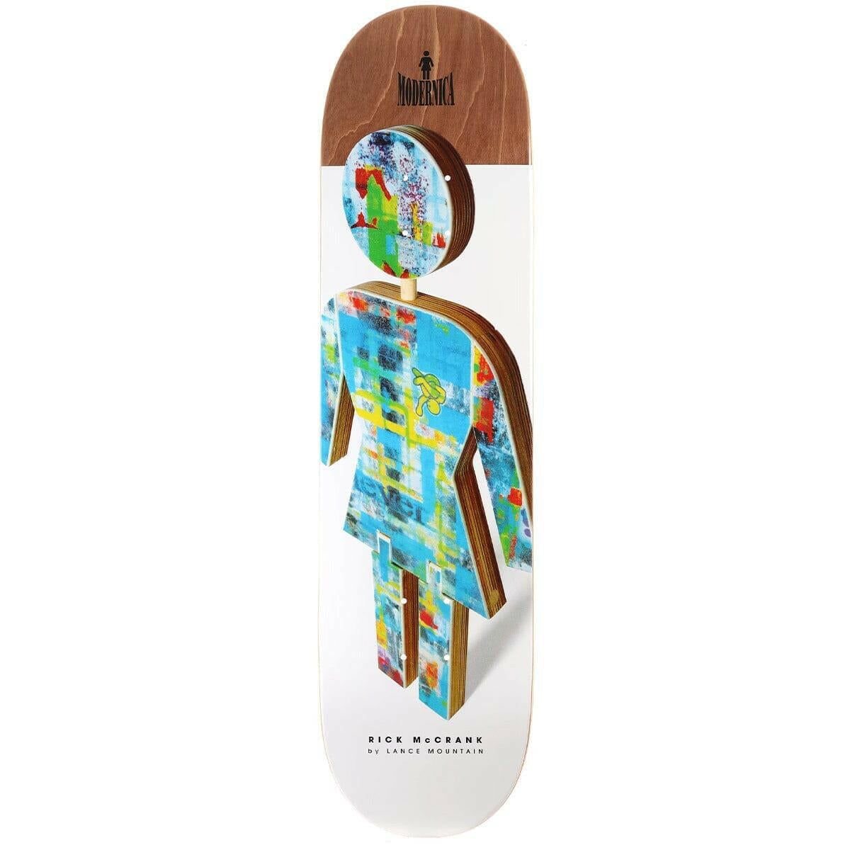 Girl - Rick McCrank Modernica 8.125 Skateboard Deck.