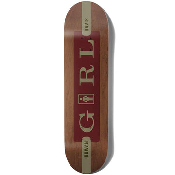 Girl - Rowan Davis Serif 8.25 Skateboard Deck.