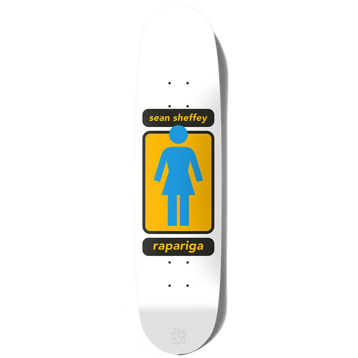 Girl - Sean Sheffey 93 Til 7.5 Reissue Skateboard Deck.