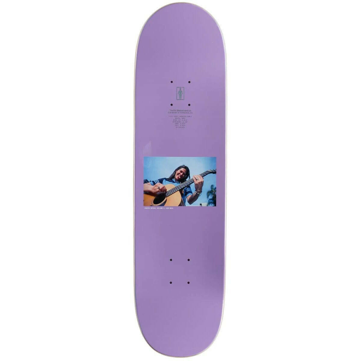 Girl - Spike Jonze Kim Deal 8.0 Skateboard Deck.