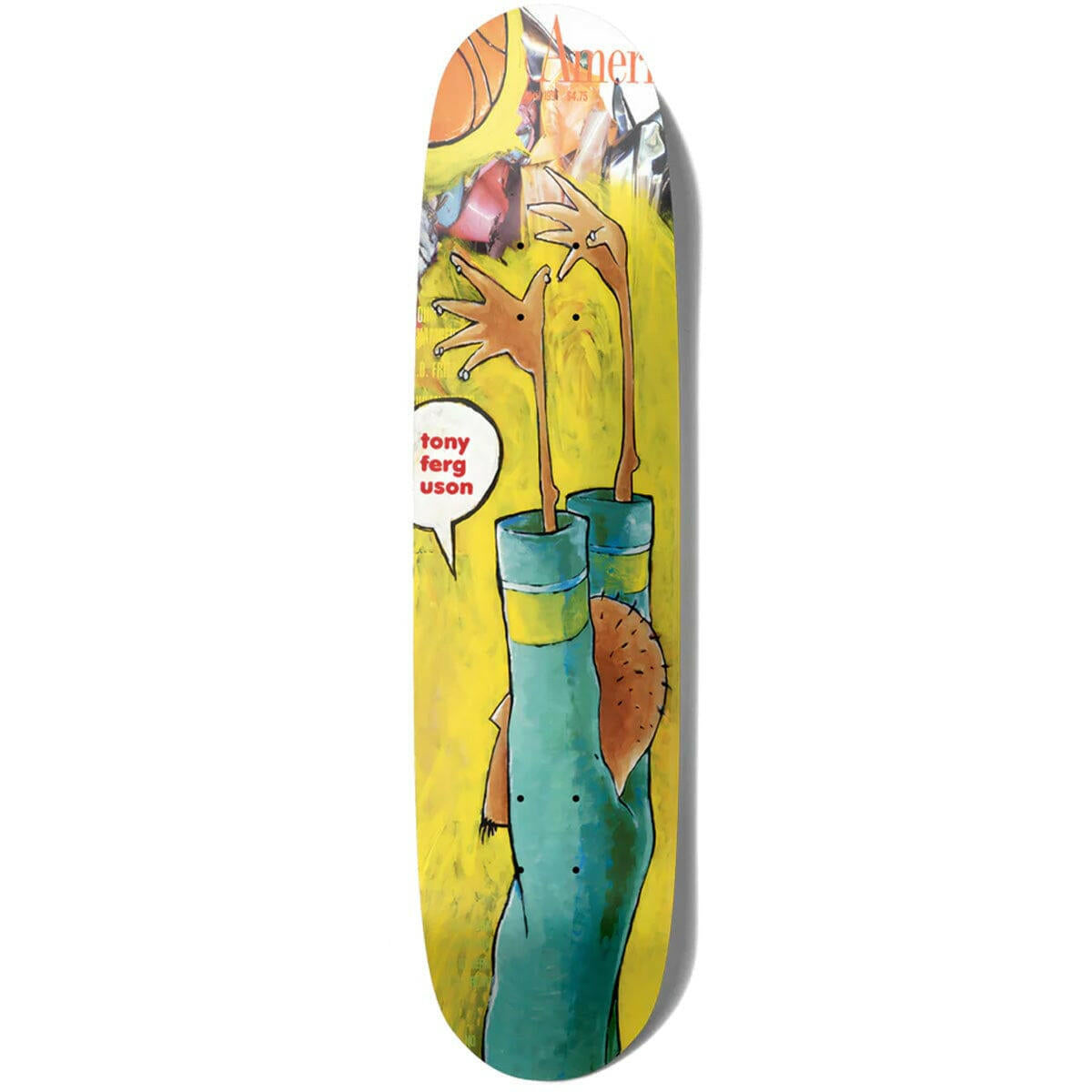 Girl - Tony Ferguson Basketball 7.5 Reissue Skateboard Deck.