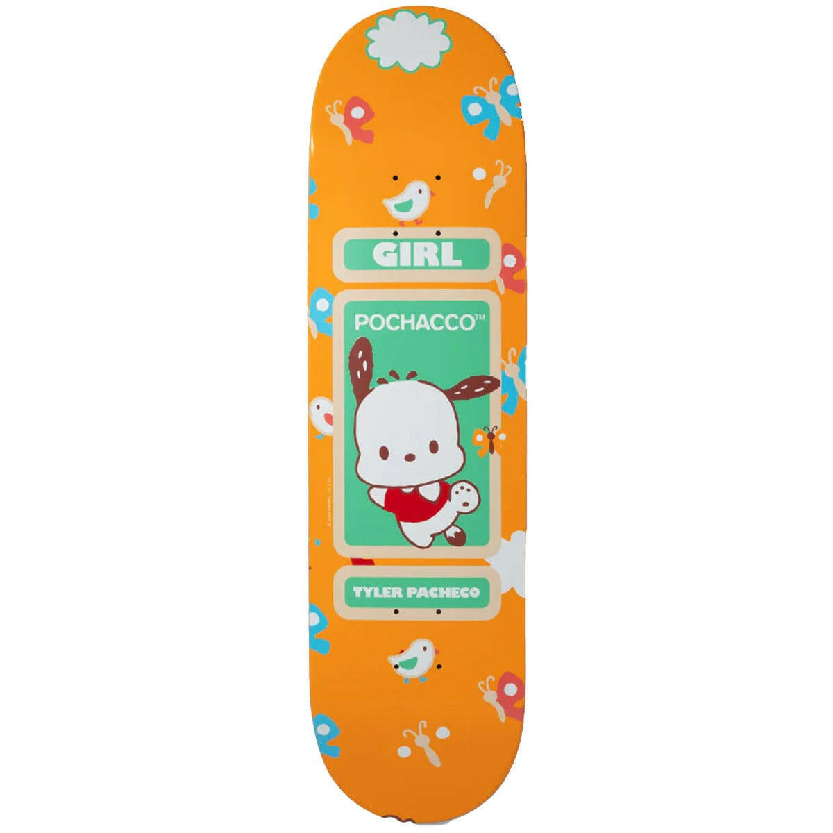 Girl - Tyler Pacheco Hello Kitty & Friends 8.0 Skateboard Deck.