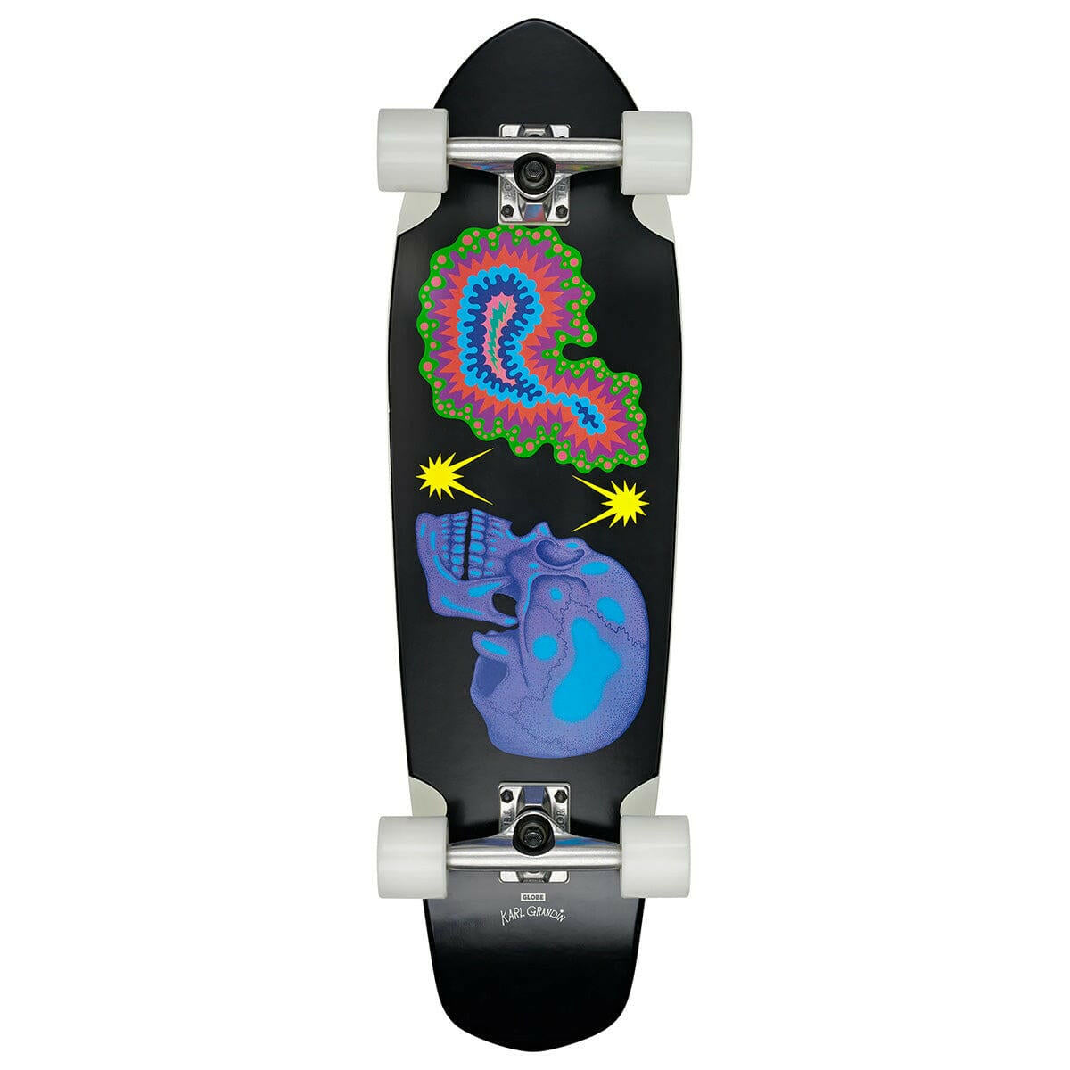 Globe - Big Blazer Hypnagoga Cruiser 9.125 Complete Skateboard.