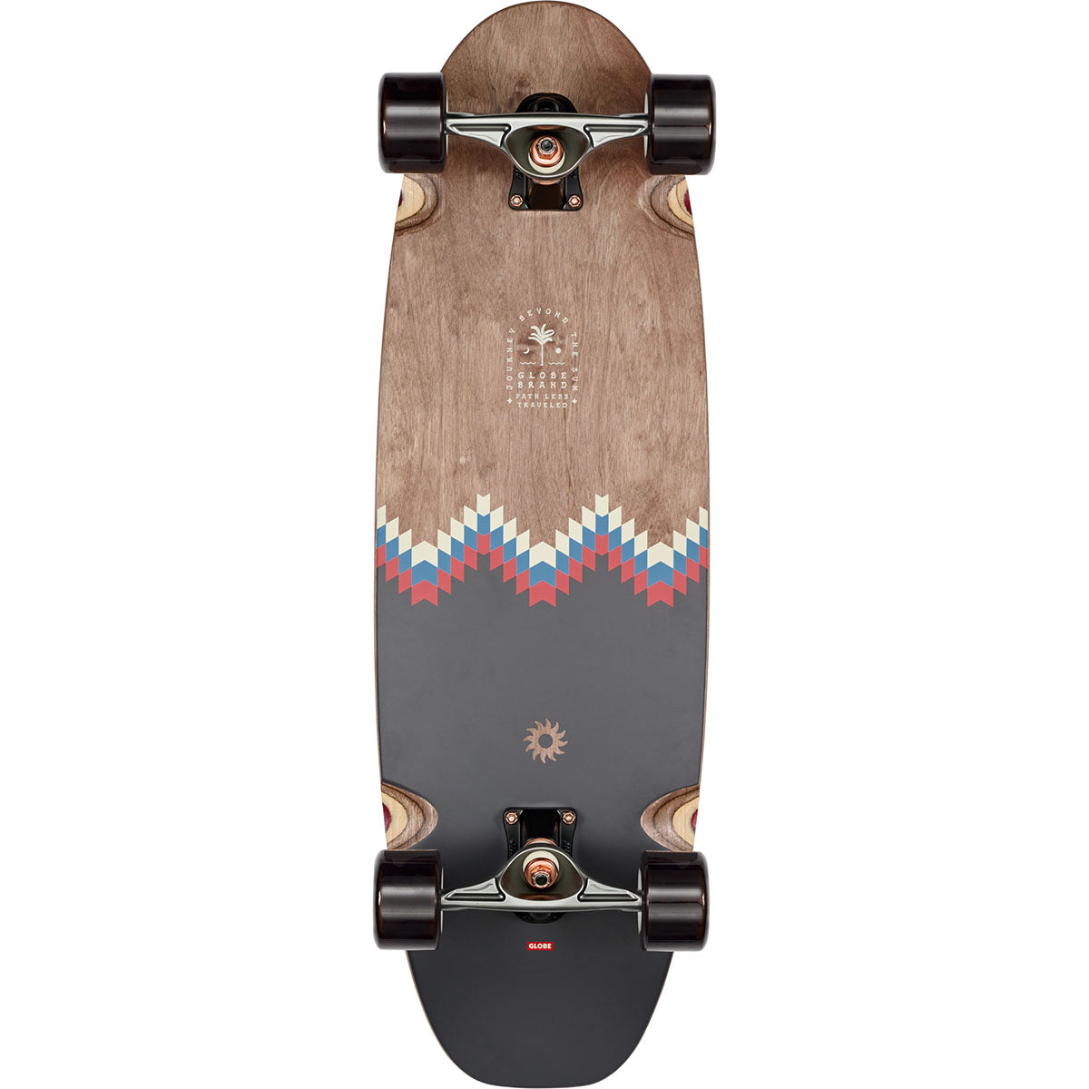 Globe Coaster Mirage Crusier 9.6 Complete Skateboard