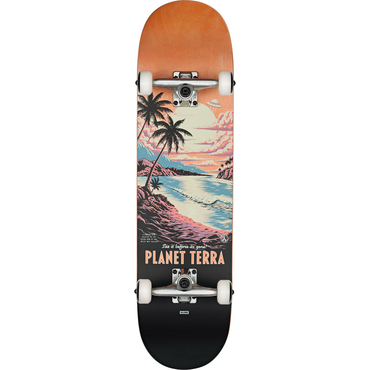 Globe - G1 Visitation Terra Bay 8.25 Complete Skateboard.