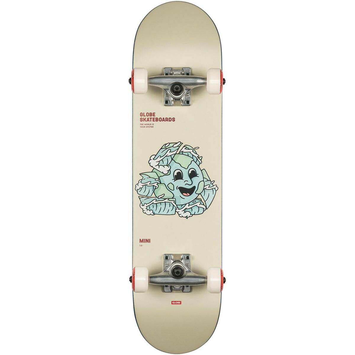 Globe - Kids Enviromentalist Mini 7.0 Complete Skateboard.