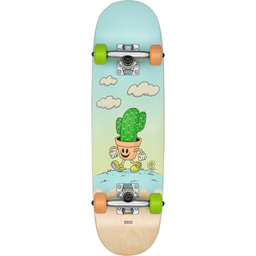 Globe Kids Softie 83 Micro Cacti Guy 7.125 Complete Skateboard