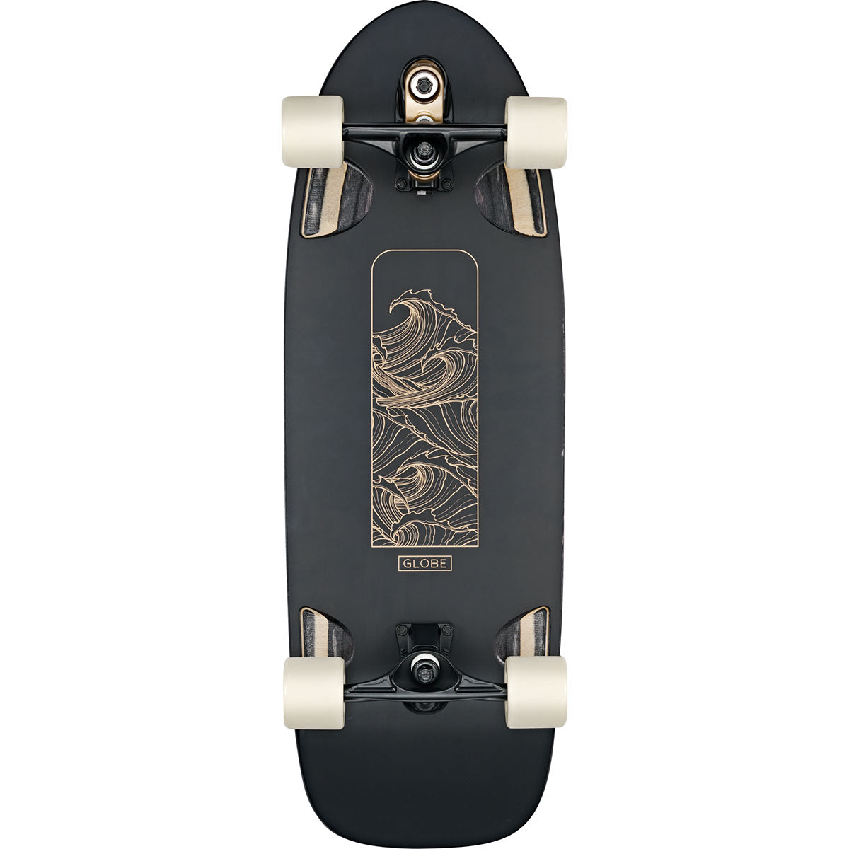 Globe Walrus Black/Peking 10.25 Complete Skateboard