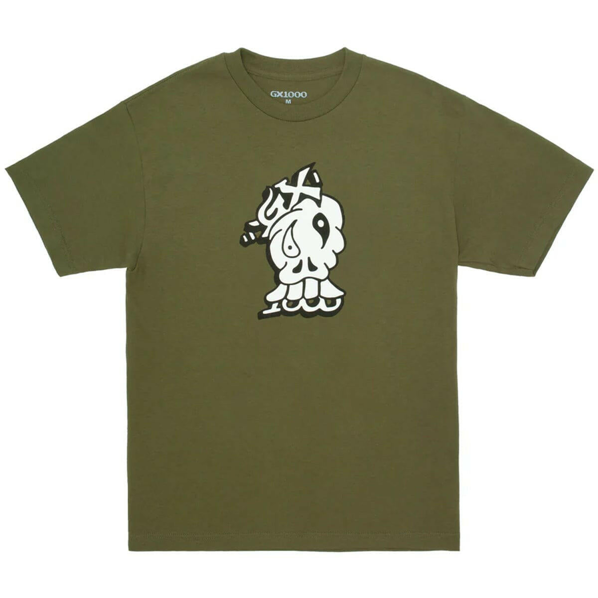 GX1000 - Mind Over Matter Tee Military Green.