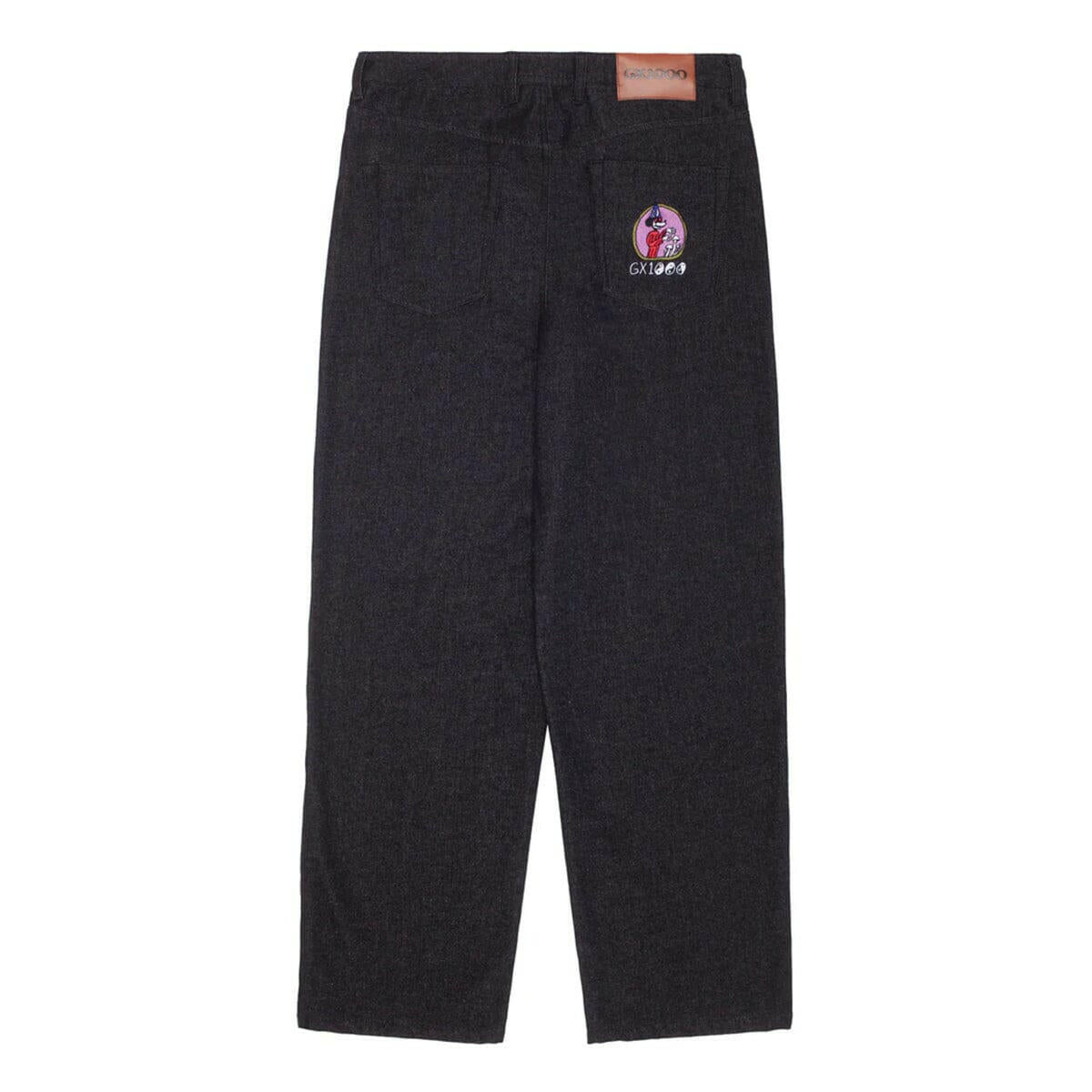 GX1000 - Baggy Denim Pants Black.