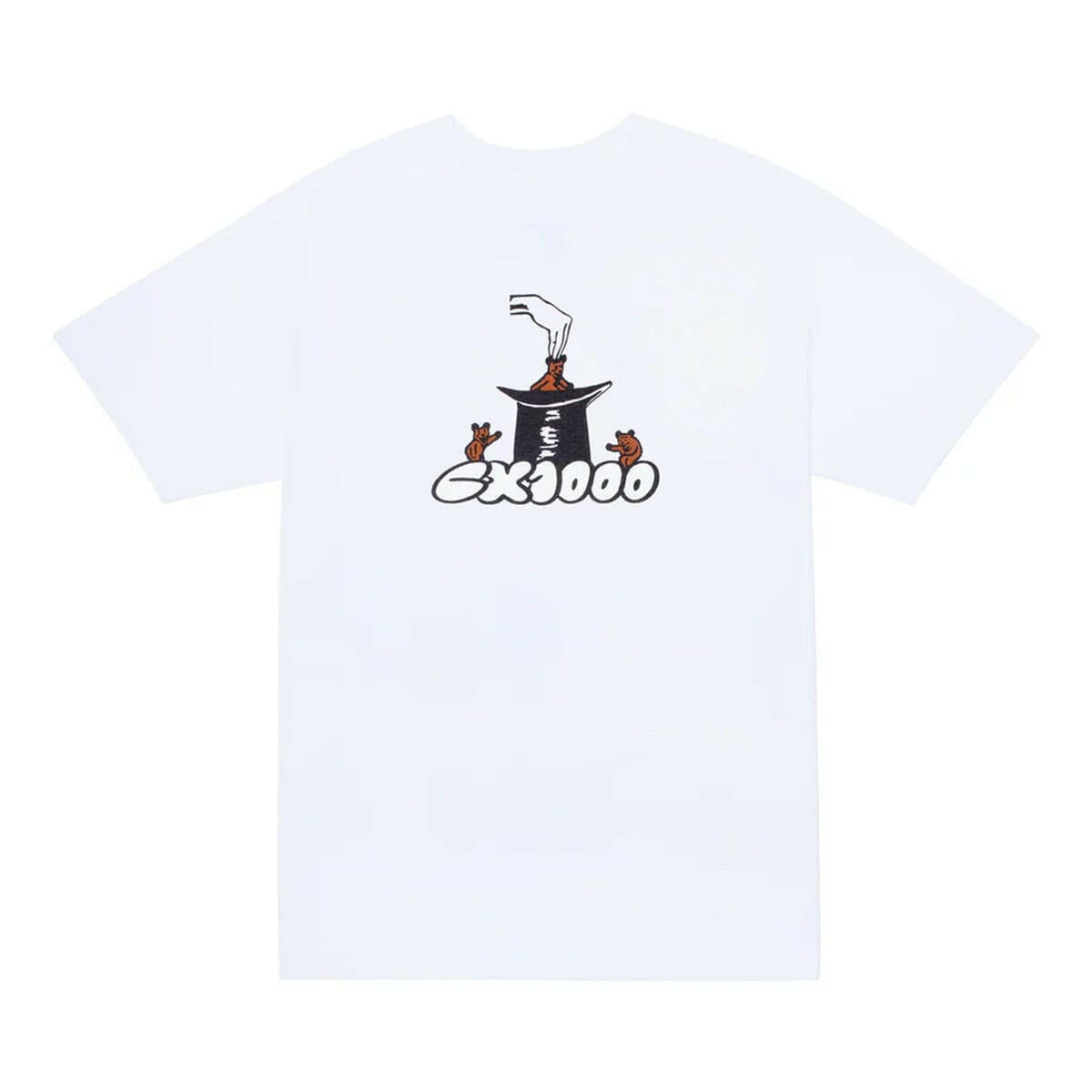 GX1000 - Bear In Hat Tee White.
