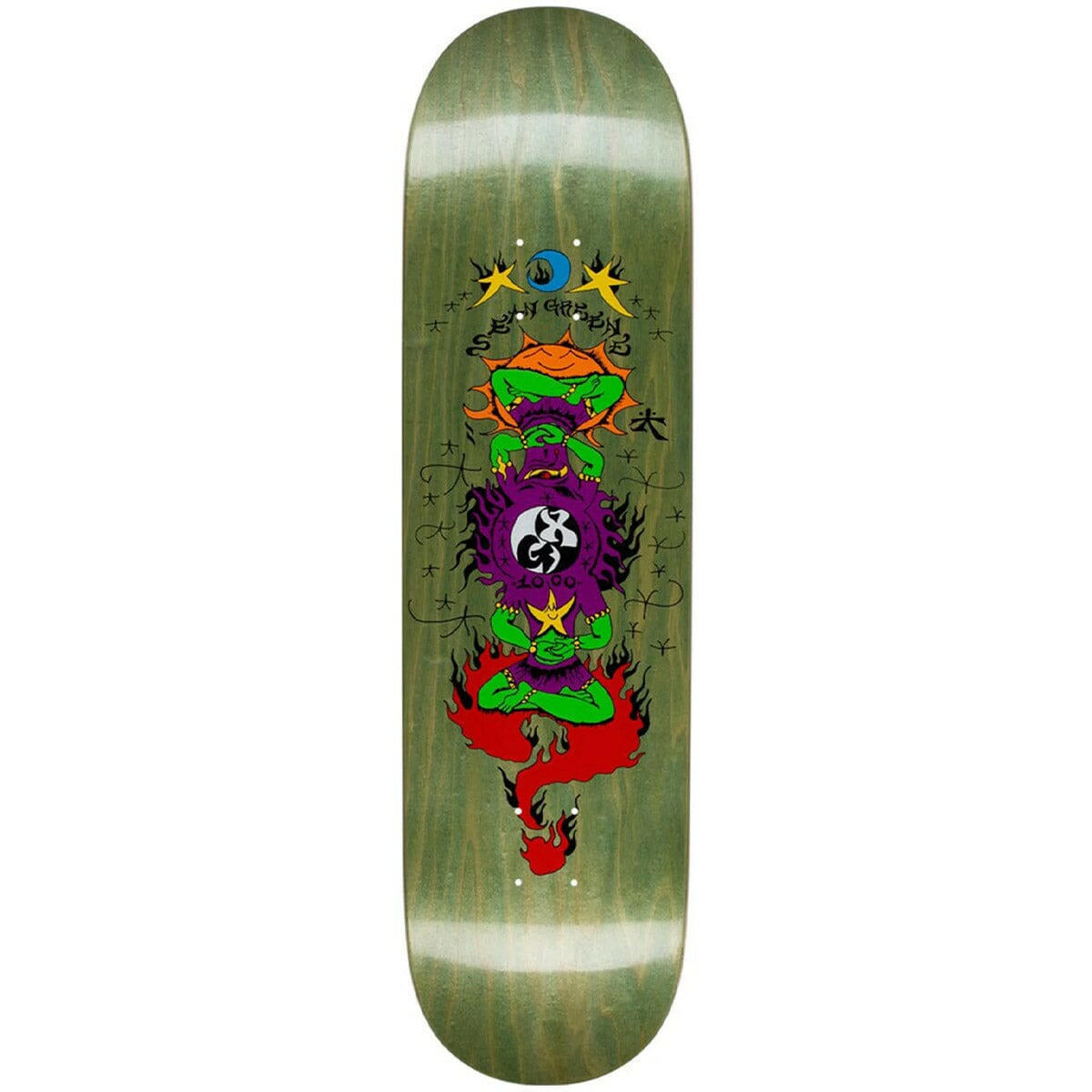 GX1000 - Sean Greene Burning Breath 8.375 Skateboard Deck.