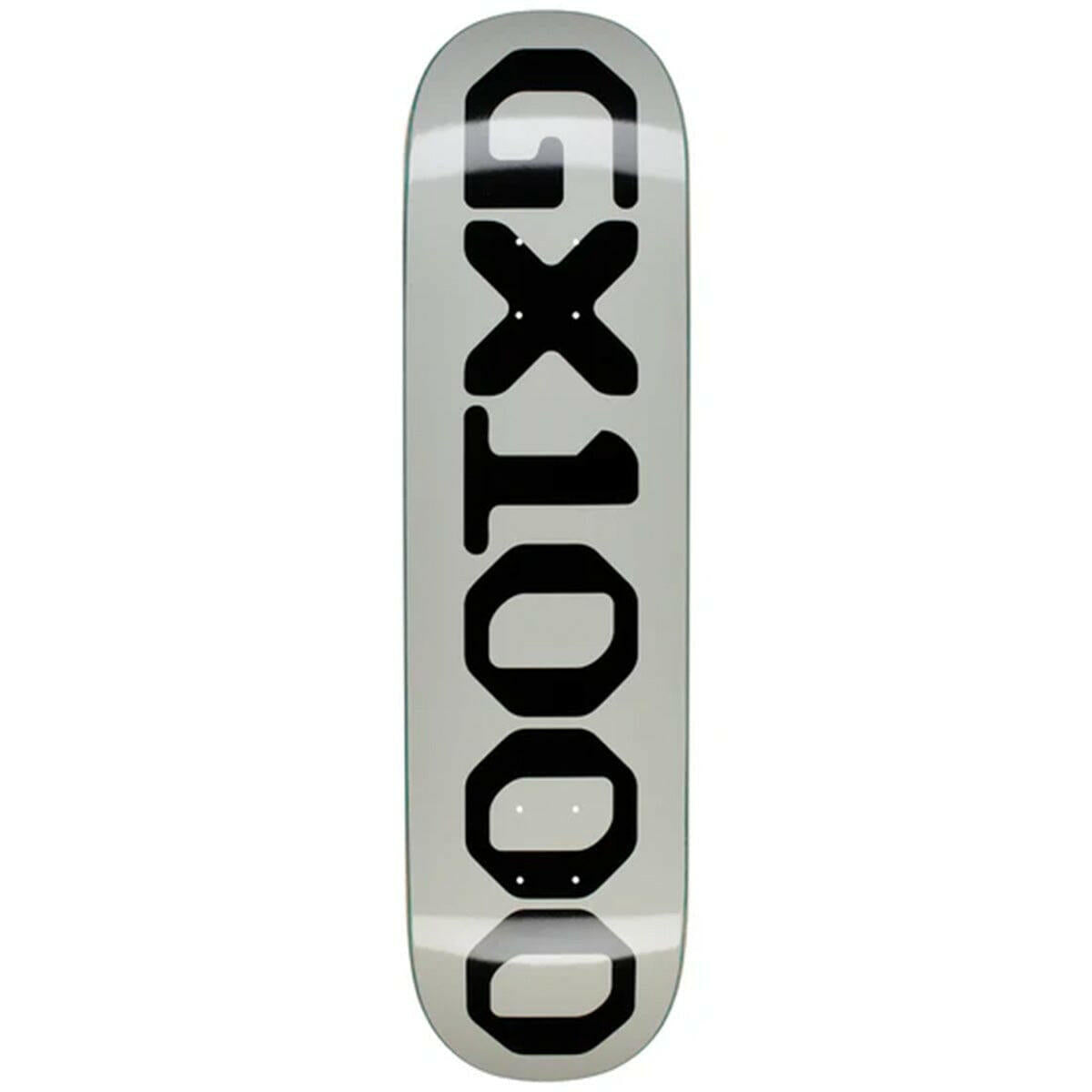 GX1000 - OG Logo Grey 8.25 Skateboard Deck.