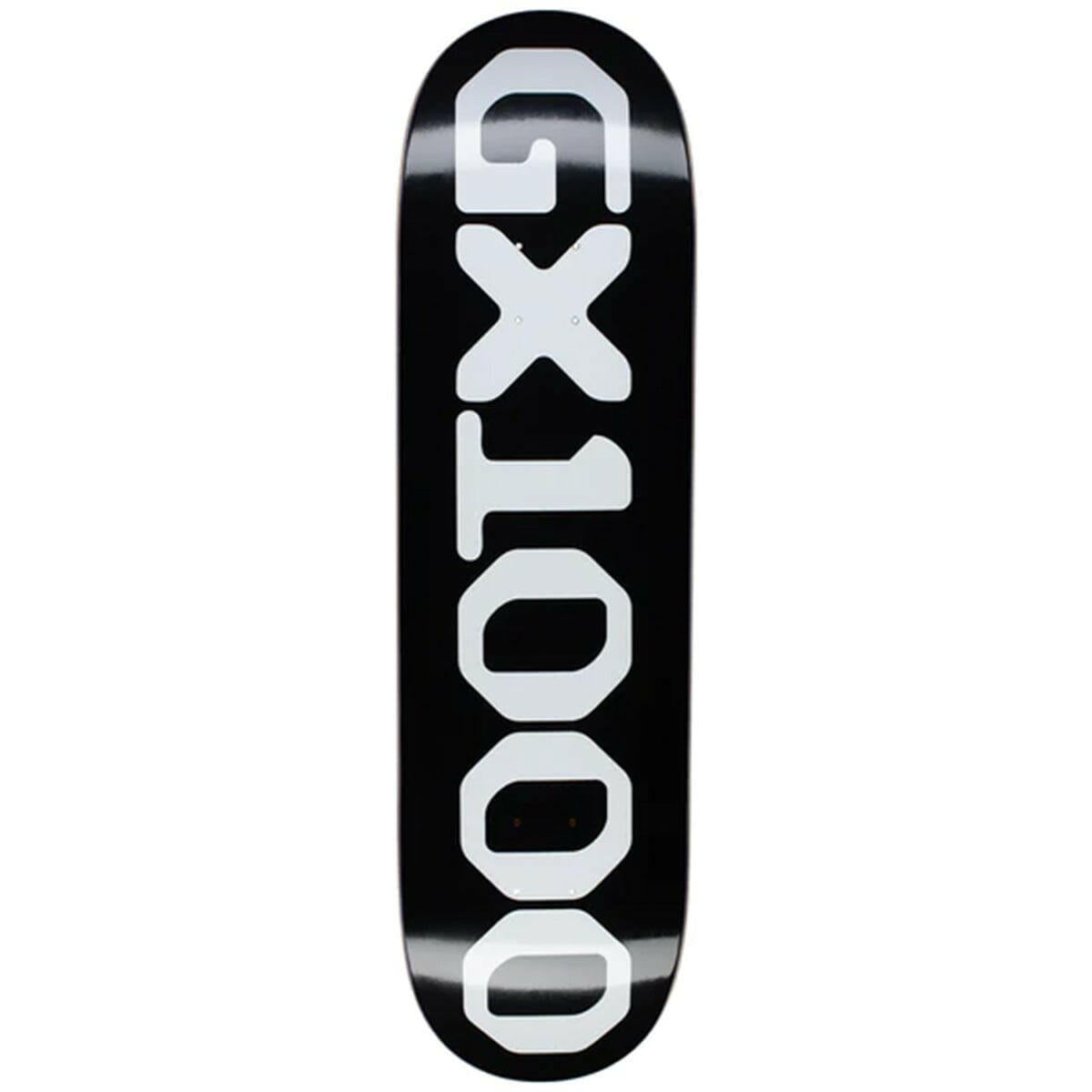GX1000 - OG Logo Black 8.5 Skateboard Deck.