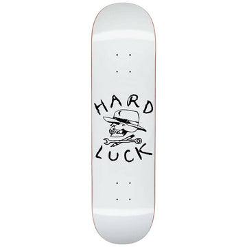Hard Luck - OG White 8.25 Skateboard Deck.